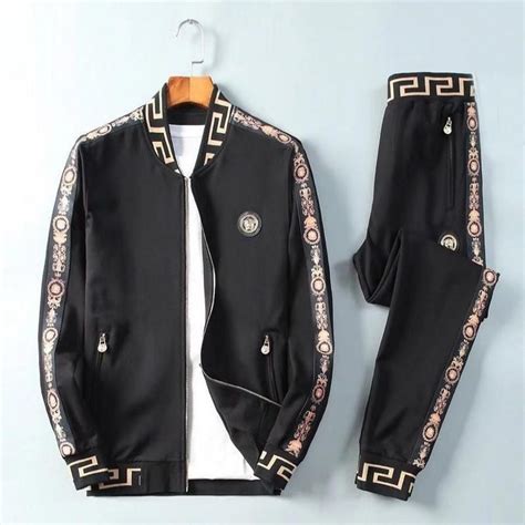 versace tracksuit mens|versace tracksuit men's sale.